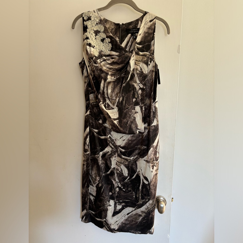 Robert Rodriguez Main Collection Silk Dress Size 4